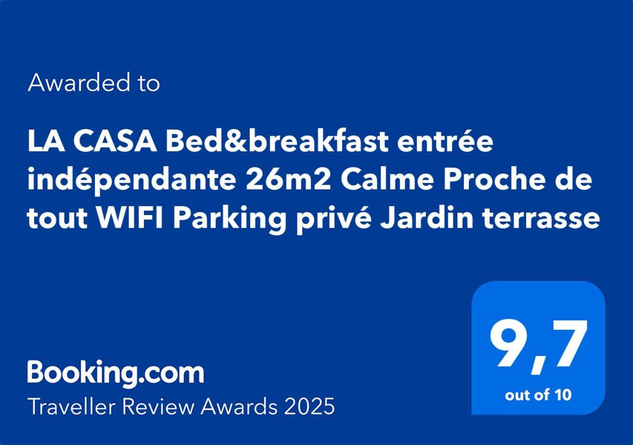 La Casa Bed&Breakfast Entree Independante 26M2 Calme Proche De Tout Wifi Parking Prive Jardin Terrasse Urrugne Exterior foto
